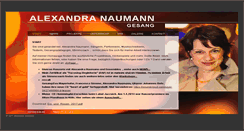 Desktop Screenshot of alexandra-naumann.de